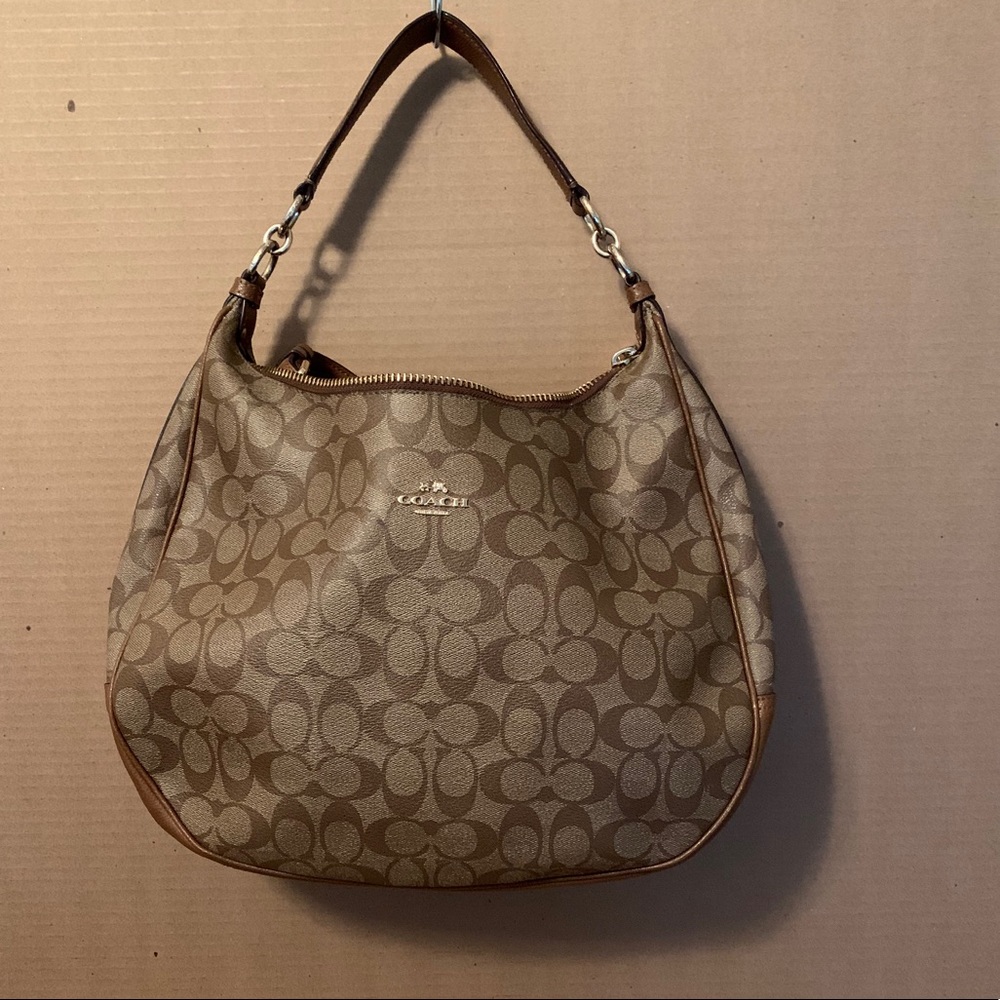 Coach Harley Signature Hobo Handbag((*SOLD*)